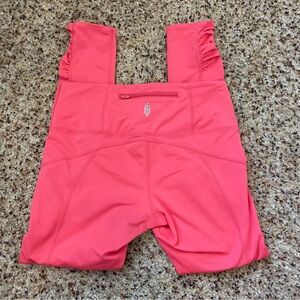 Free People Movement Coral Pink Athletic Leggings